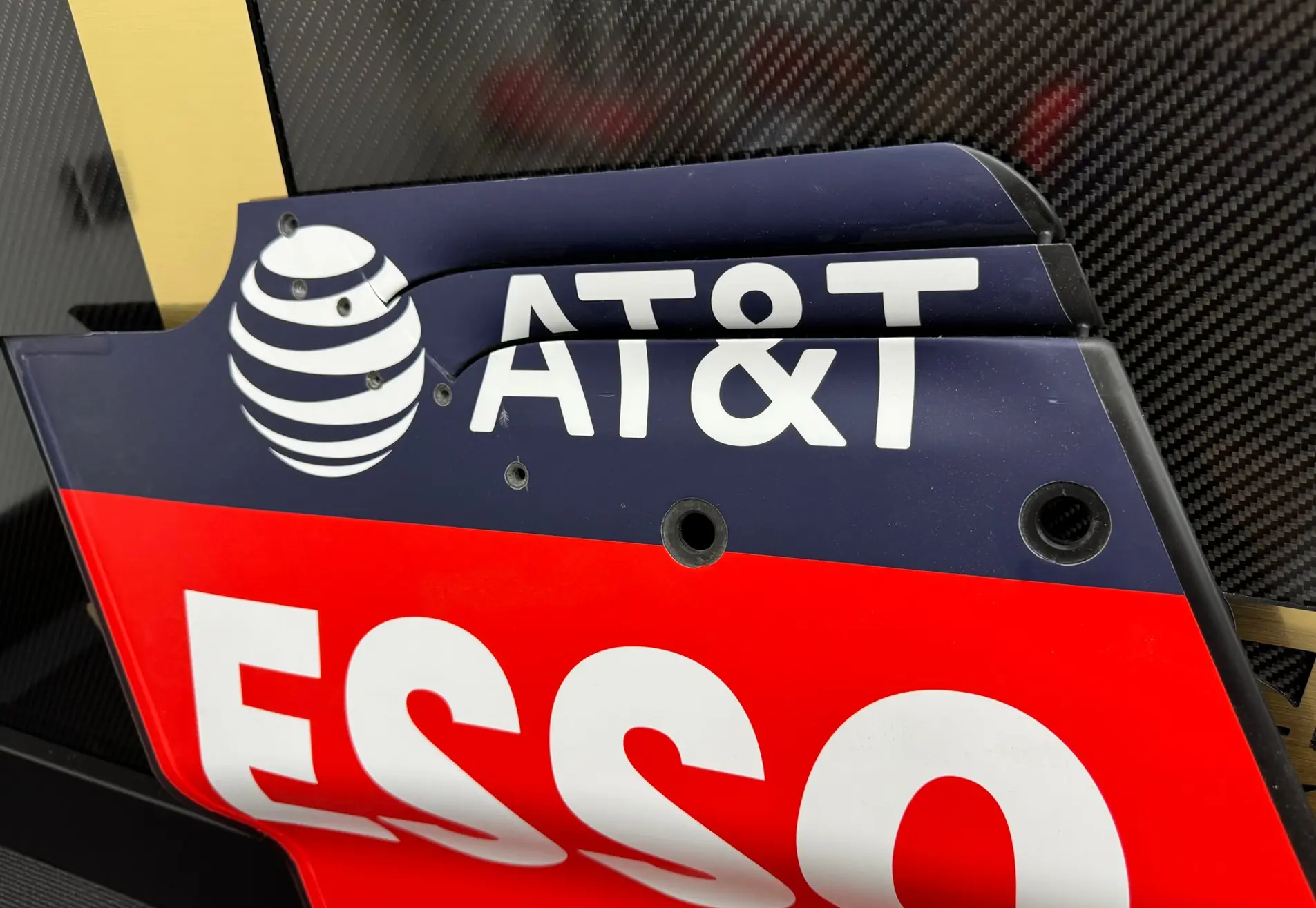 Eindplaat achtervleugel - Red Bull - RB14 2018