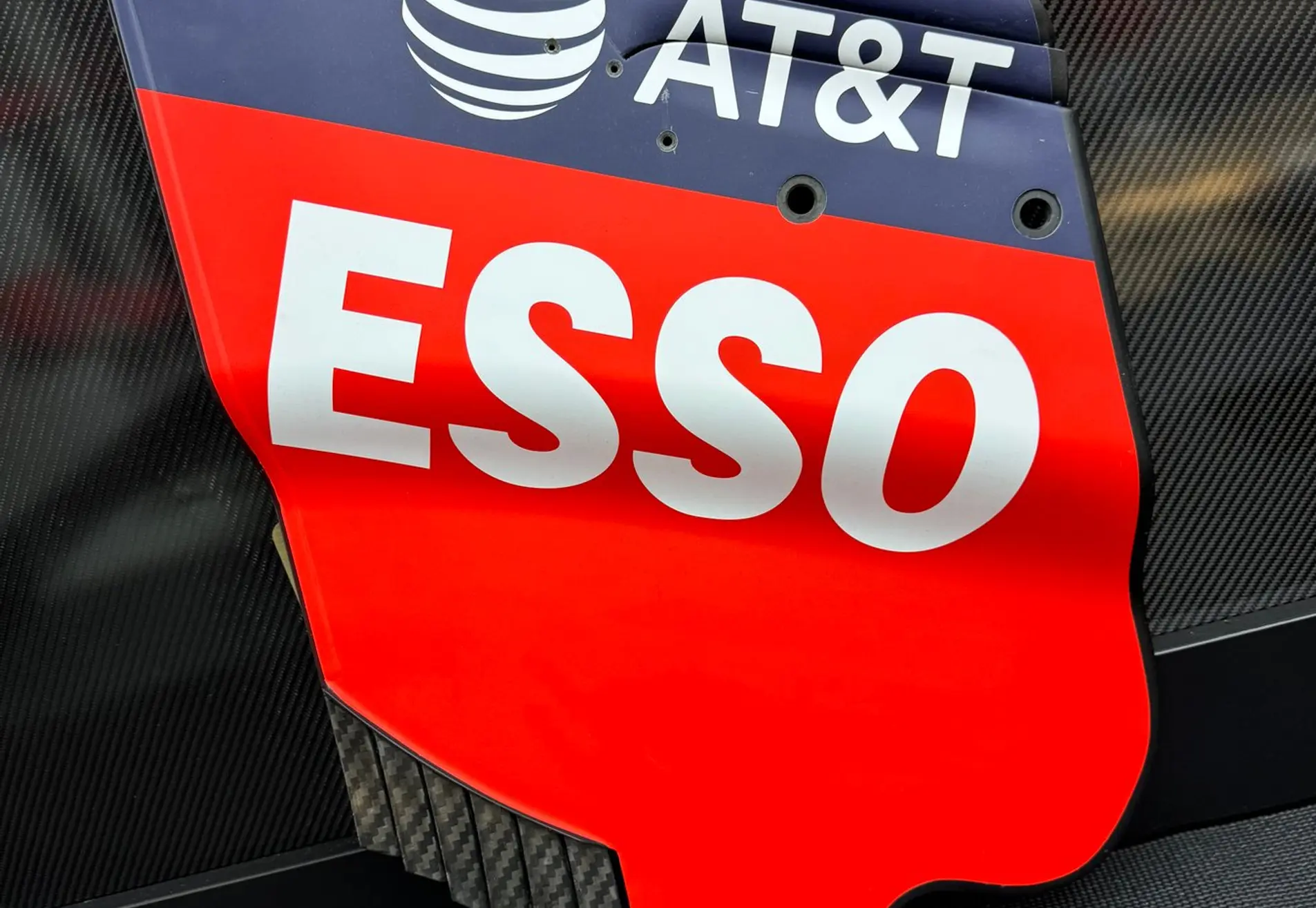 Eindplaat achtervleugel - Red Bull - RB14 2018