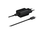 Originele Samsung 25W Power Adapter met USB-C Kabel 1 Meter 3A Zwart