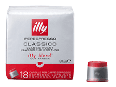 illy Classico (Normale Branding) - 18 Iperespresso-capsules