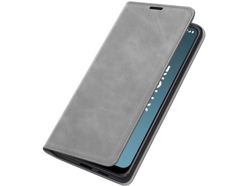 Just in Case Wallet Magnetic Nokia G11 / G21 Book Case Grijs