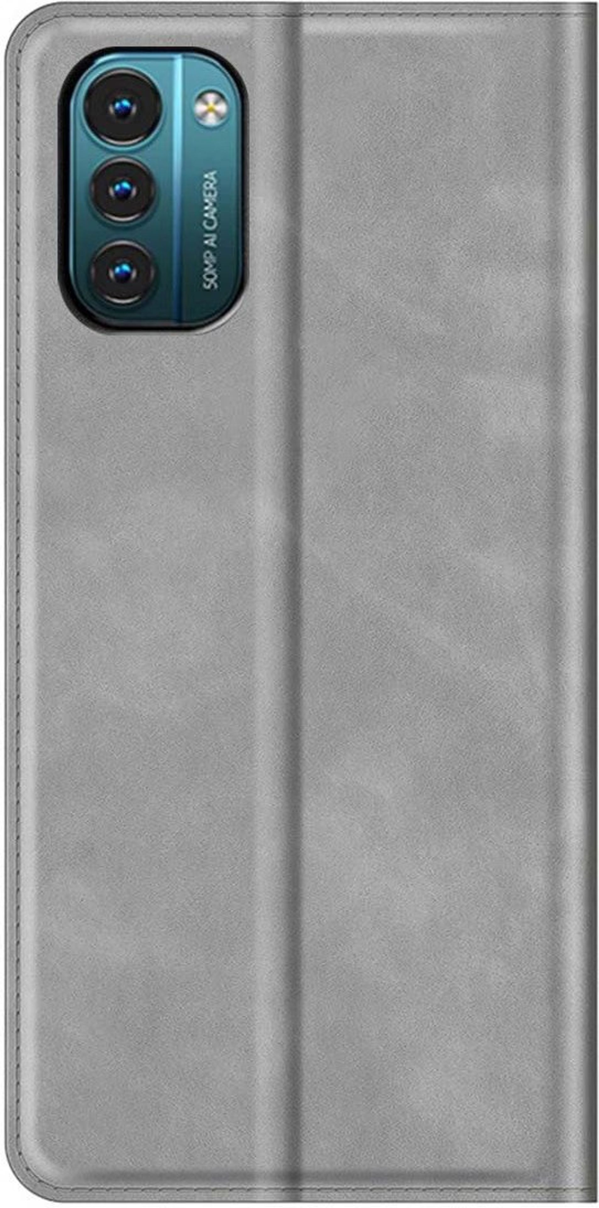 Just in Case Wallet Magnetic Nokia G11 / G21 Book Case Grijs