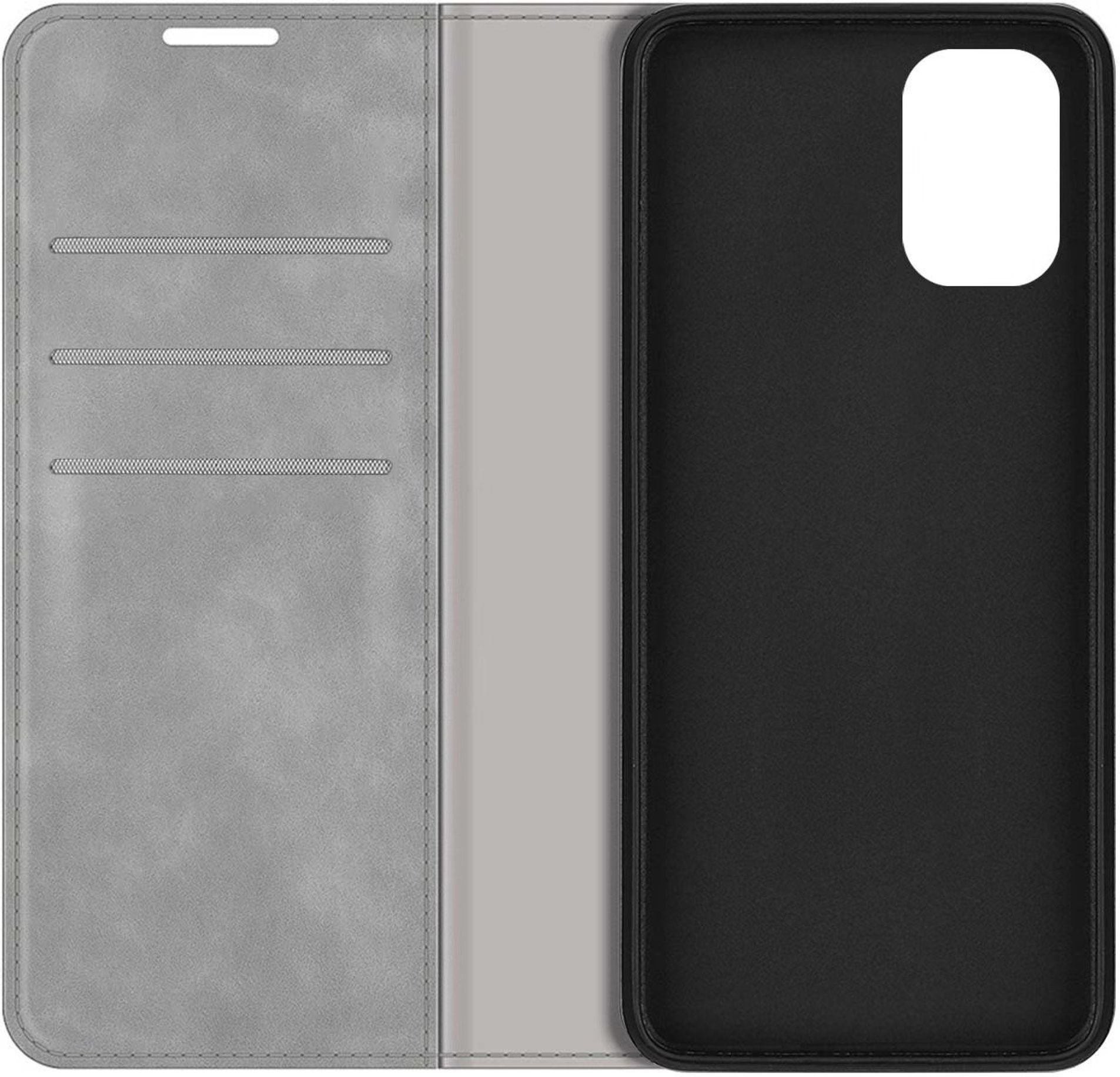 Just in Case Wallet Magnetic Nokia G11 / G21 Book Case Grijs