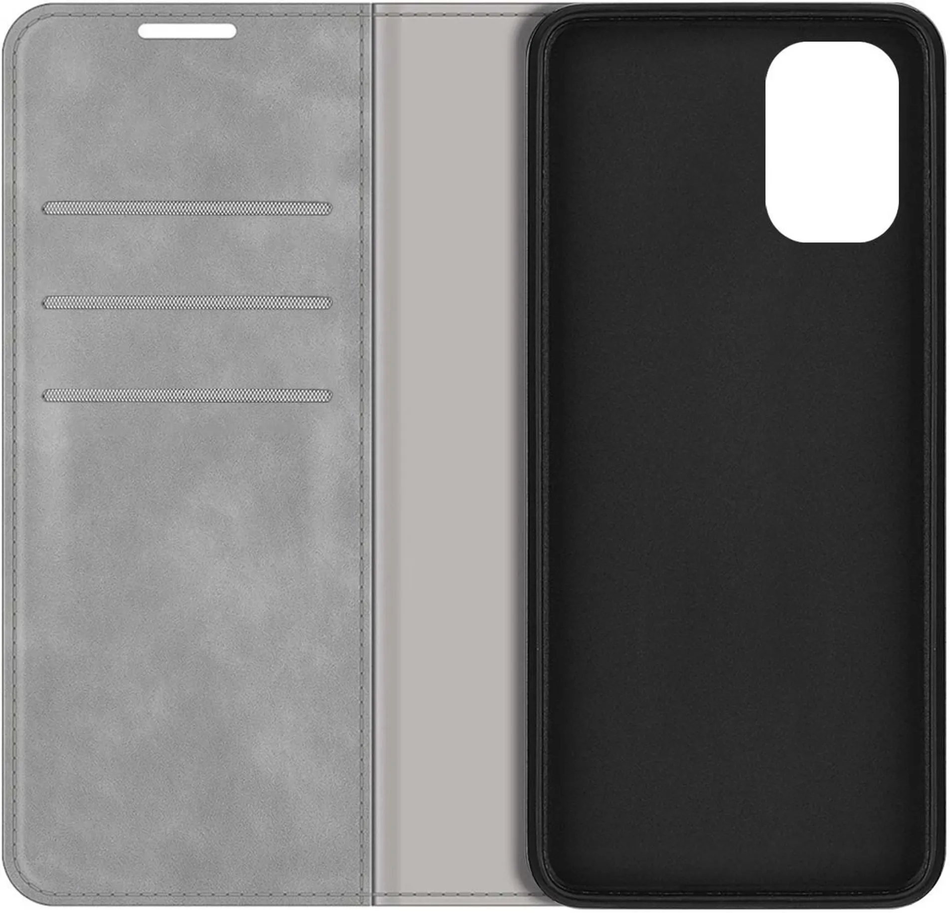 Just in Case Wallet Magnetic Nokia G11 / G21 Book Case Grijs