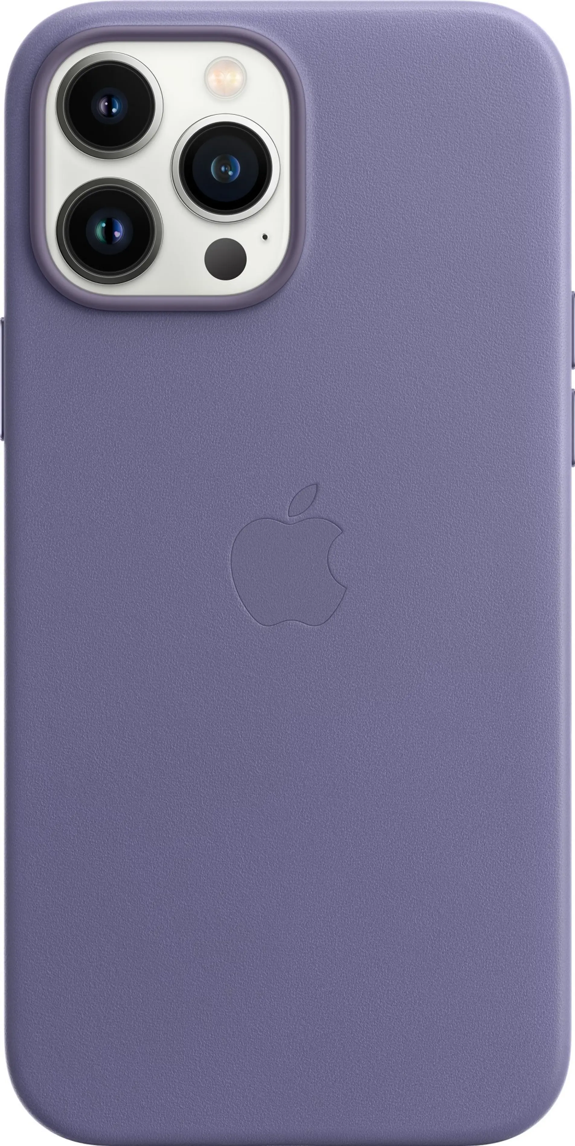 Apple iPhone 13 Pro Max Back Cover met MagSafe Leer Blauweregen